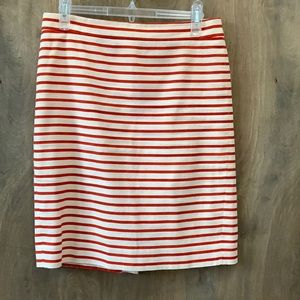 J. Crew No. 2 linen blend pencil skirt